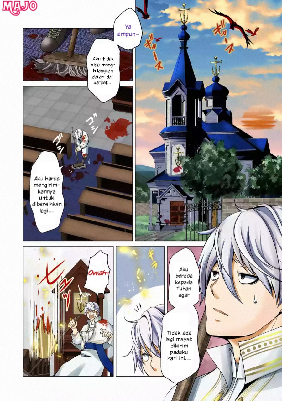 I’m Working at the Church as a Priest, but I Want to be Cut Some Slack from the Mutilated Bodies of the Heroes that Keep Getting Sent to Me Chapter 01.1 Gambar 5